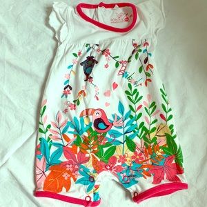 Boboli Baby Girl Summer shorts Onesie